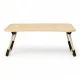 Mesa Laptop Cama Con Posa Vaso Beige