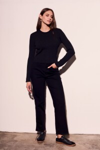 Top Lurex Negro