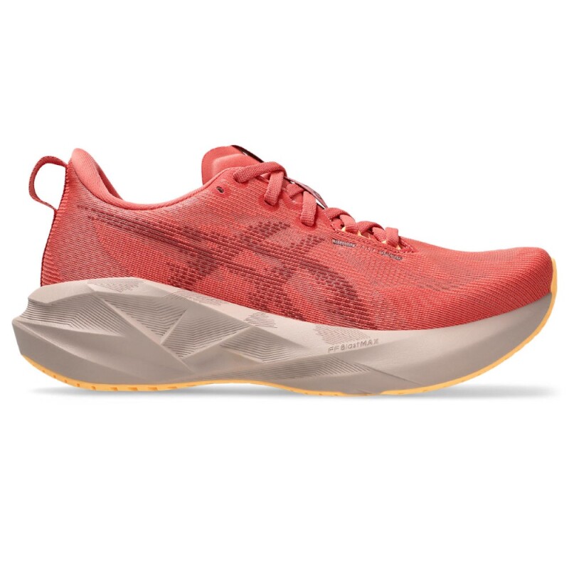Zapatillas Running Novablast 5 Mujer Dark Pink Clay/rubble Red