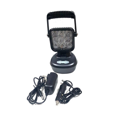 FARO LED - CUADRADO 11X11CM BLANCO AMBAR MAGNETICO RECARGABLE - FARO LED - CUADRADO 11X11CM BLANCO AMBAR MAGNETICO RECARGABLE -