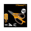 TIJERA DE ELECTRICISTA 7´´ USO RUDO INGCO HES051708 TIJERA DE ELECTRICISTA 7´´ USO RUDO INGCO HES051708