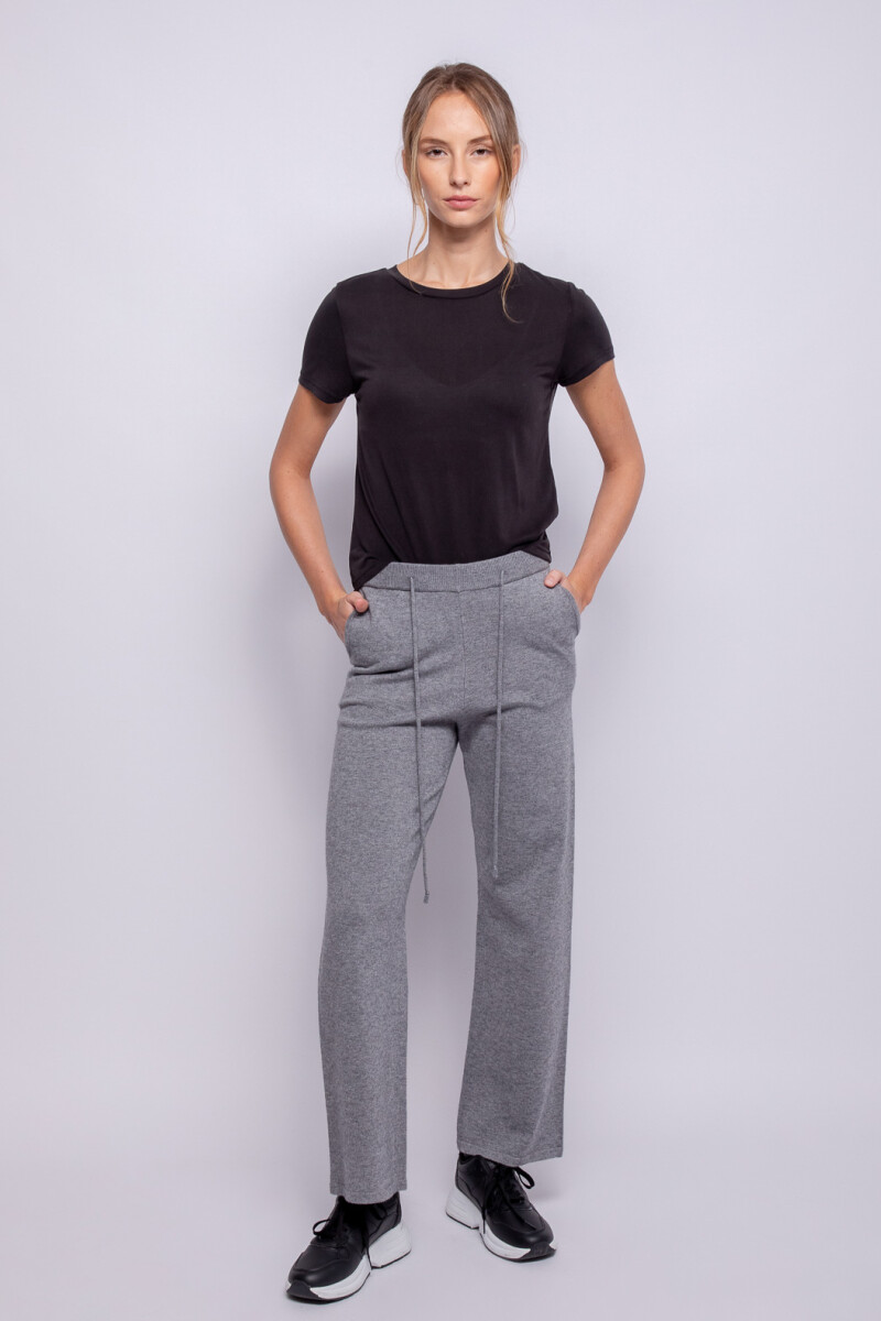 PANTALON TEDY Gris Melange