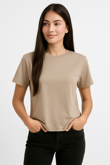 Remera Sunia Cemento