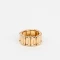 Anillos Medianos y Grandes De metal Anillo Con Elástico - Dorado