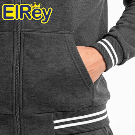 Conjunto Deportivo Uzspace Pantalón Campera Hombre Gris