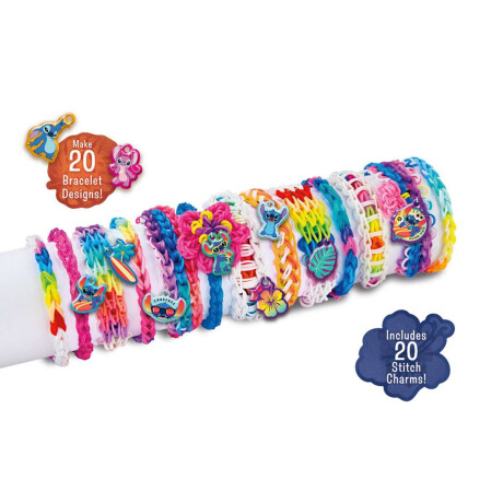 Kit De Pulseras Elásticas Para Tejer Stitch Lexibook Stitch