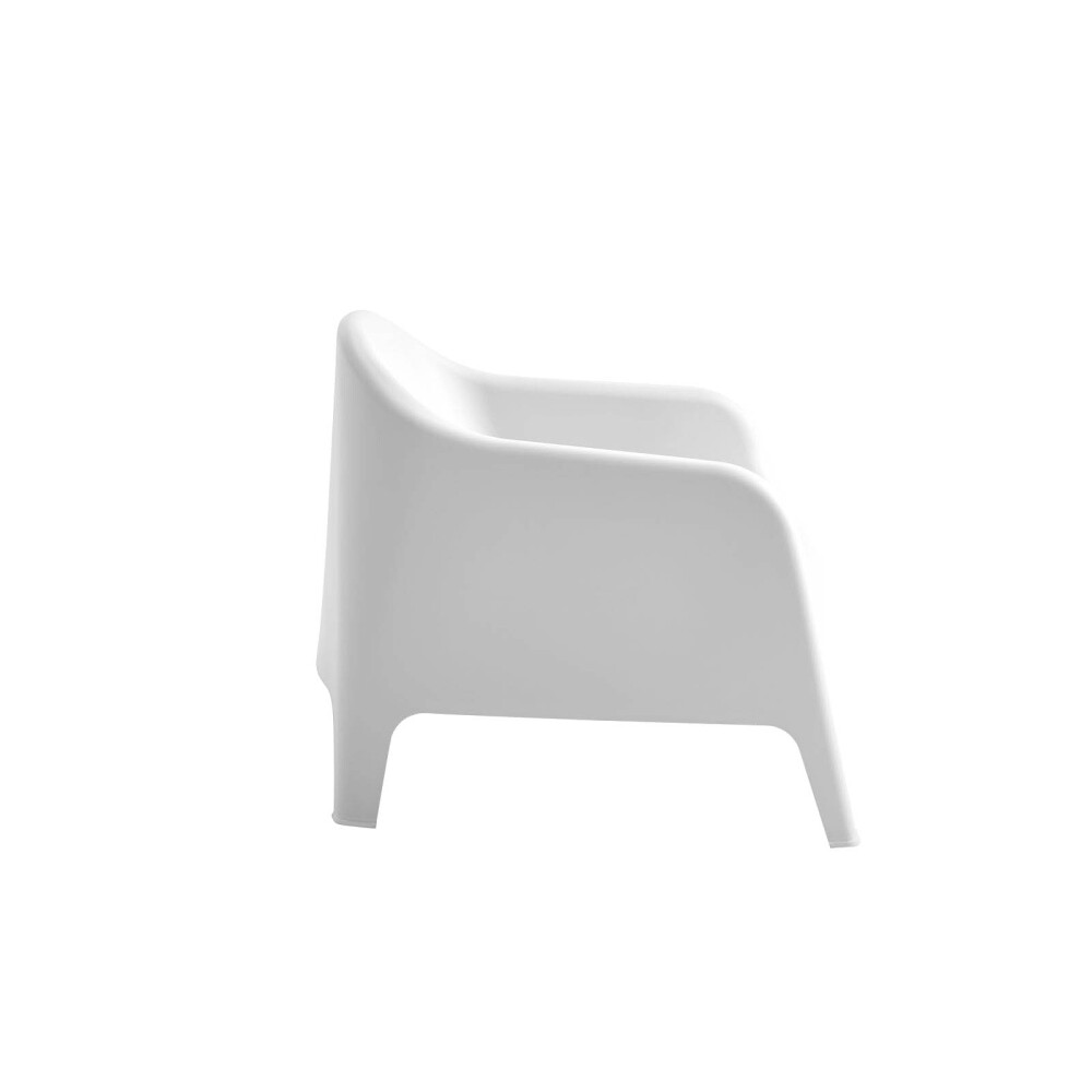 BUTACA EXTERIOR POLIPROPILENO BLANCO SKARPO