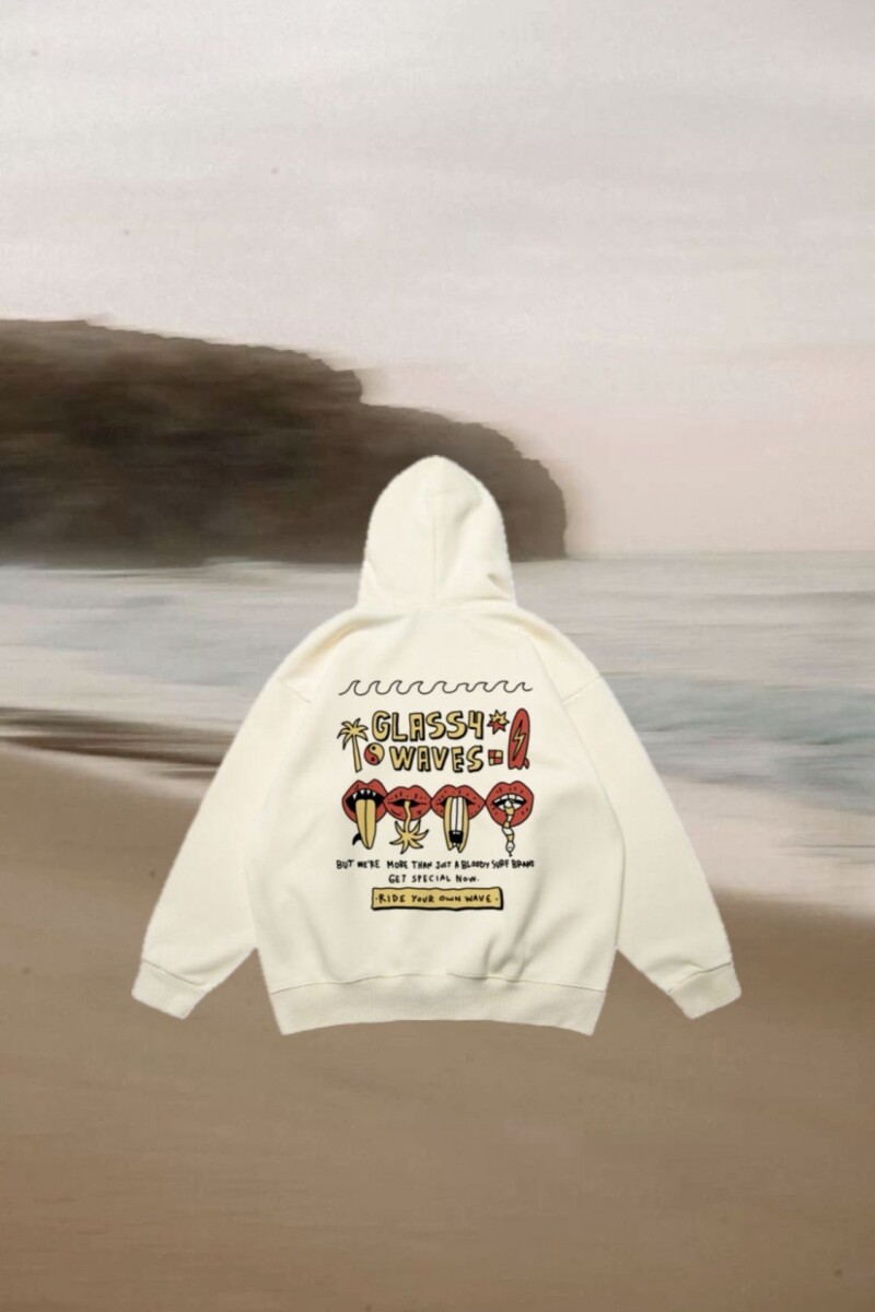 Hoodie Speach / Natural - Preventa U
