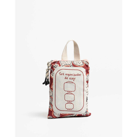 Porta Cosméticos Estampado Flores