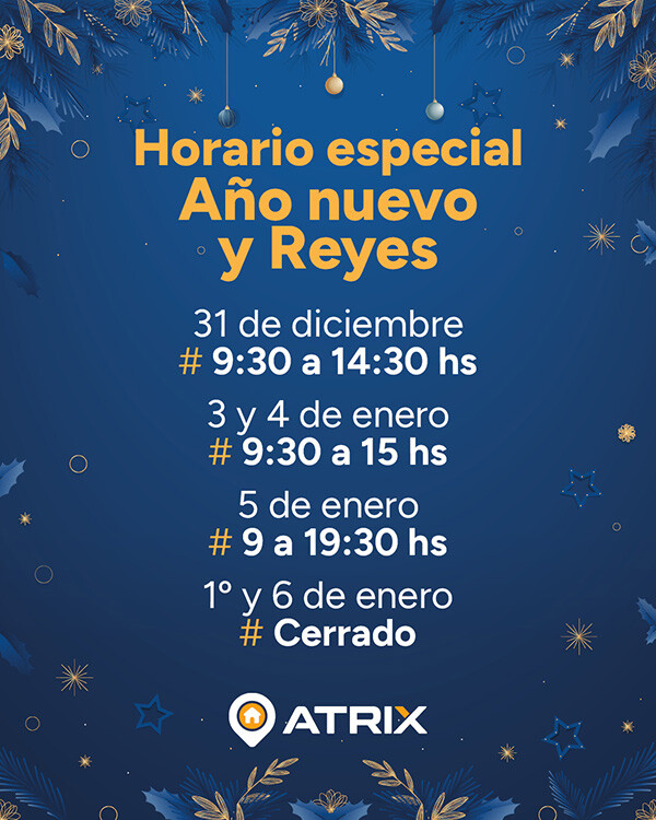 2025 Horarios Año nuevo y reyes PopUp