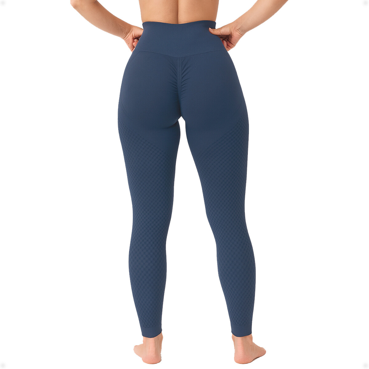 Calza Push Up Levanta Cola - Azul Navy 