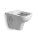 Inodoro Para Colgar Linea Bari Color Blanco Loza Sanitaria