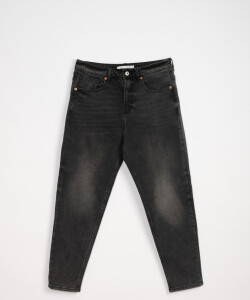 Pantalón jean slim taper Gris Oscuro