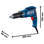 Atornillador Drywall Bosch GTB 650 1/4" 650W 220V 1 año / Bosch Unica