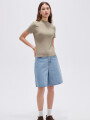 Remera Daly Verde Grisaceo