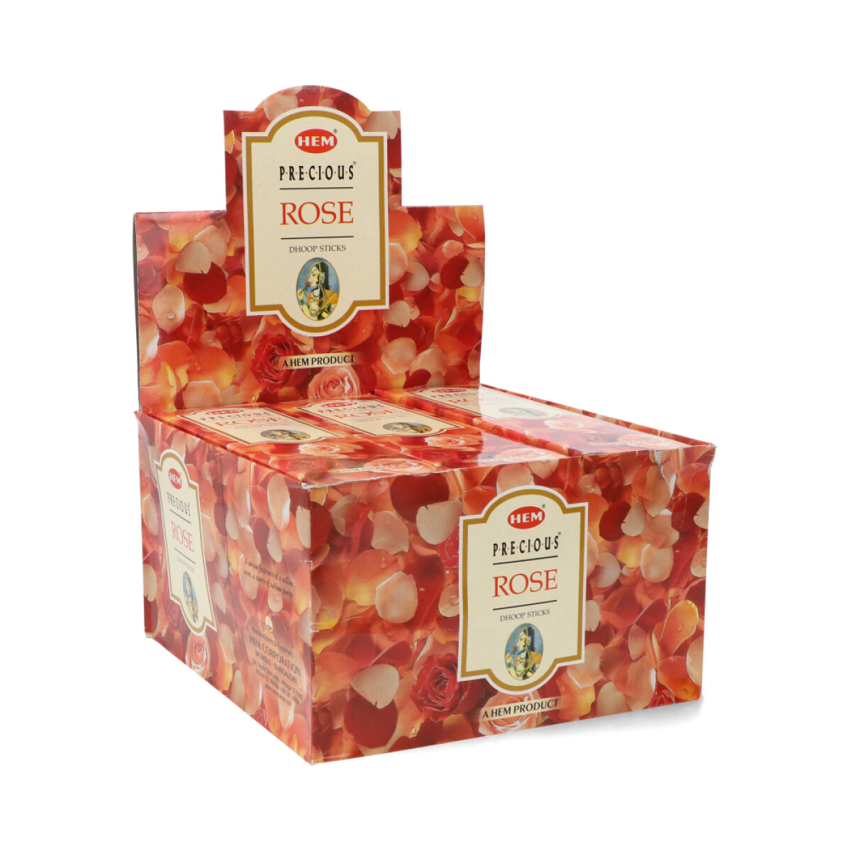 INCIENSO DHOOP HEM 25GR X12 - Preciosa Rosa 