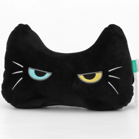 ALMOHADA PARA EL CUELLO CON FORMA DE HUESO (GATO NEGRO) ALMOHADA PARA EL CUELLO CON FORMA DE HUESO (GATO NEGRO)