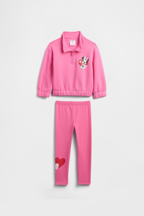 V-DIS ACTIVE QZ LGN SET HO25 Pink Minnie Mouse
