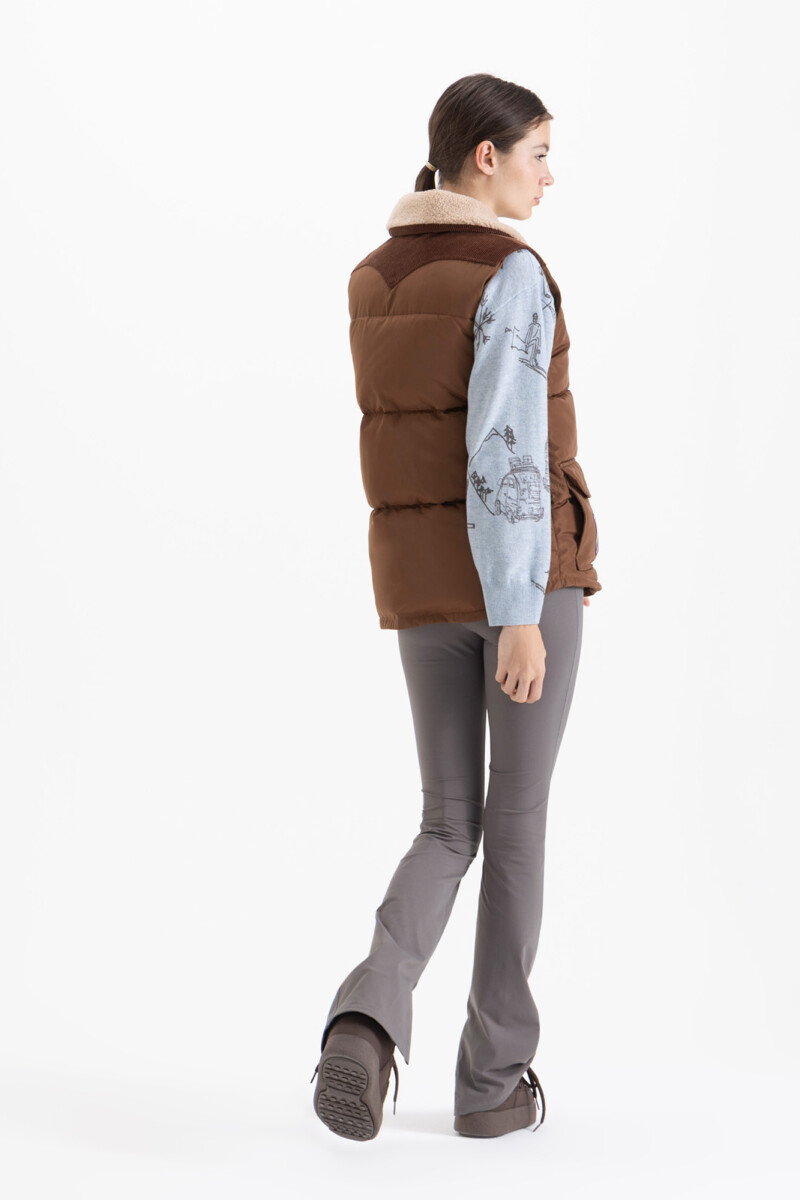 CHALECO APRES Camel