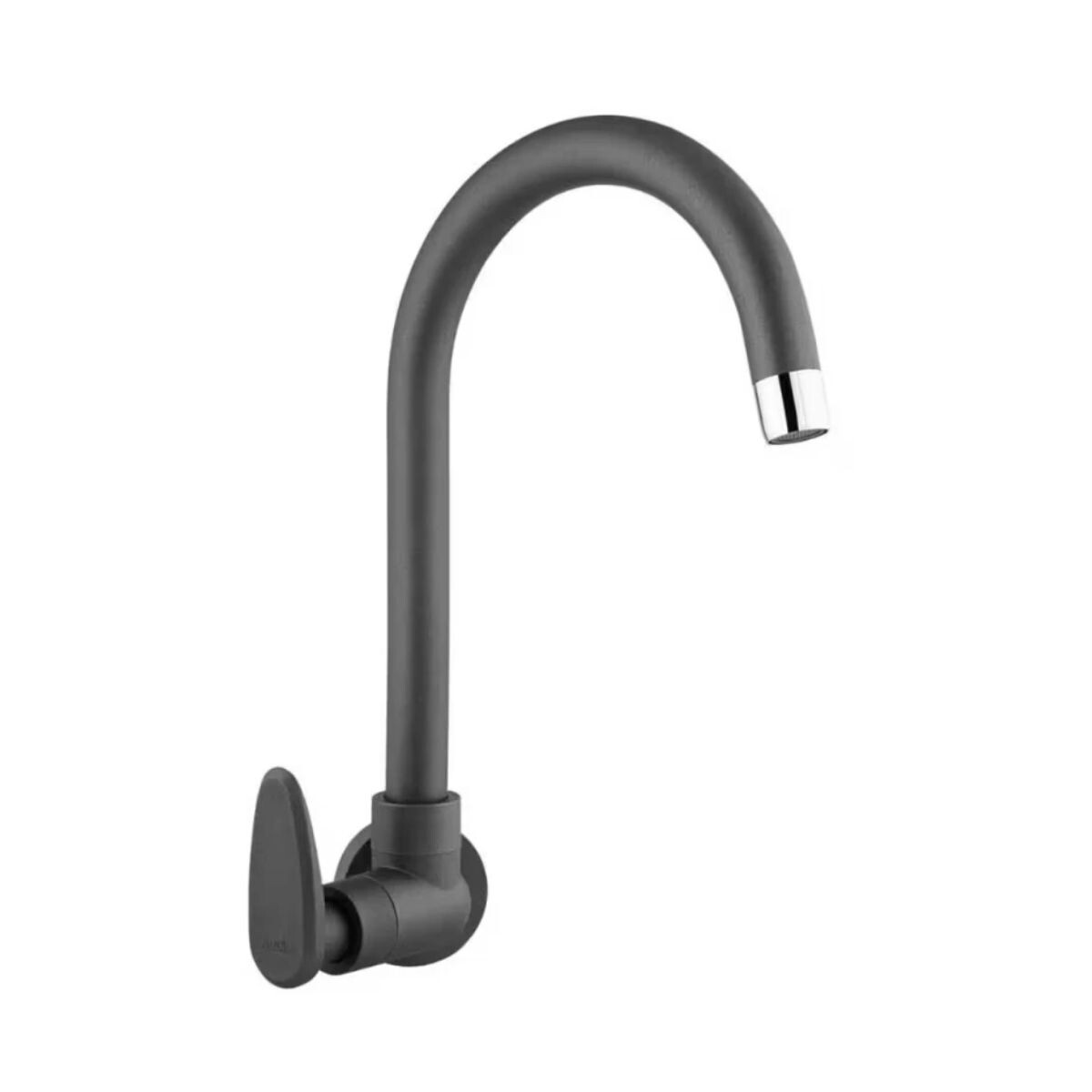 Canilla Grifo Unitario Pared Negro Mate Viqua Allure Abs 