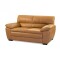 Sillón 100% Cuero - 2 Cuerpos Premium Camel