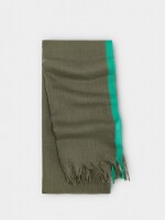 Pashmina 100% Lana verde