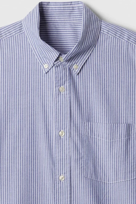 Camisa Hombre Standard Stretch Poplin Matisse Blue 537