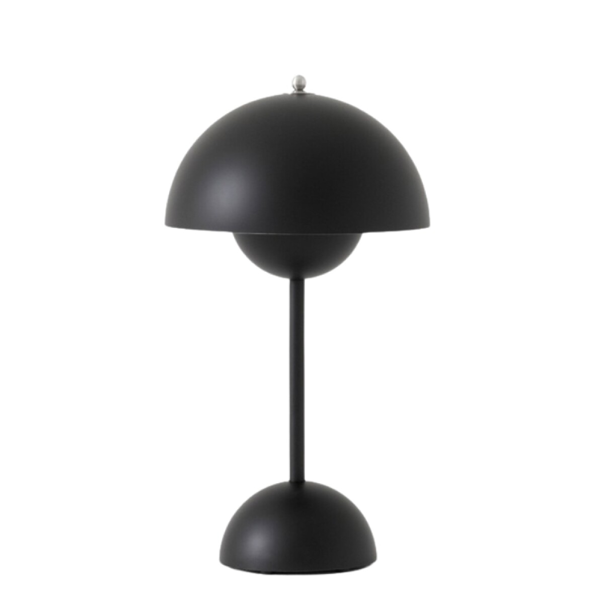 Lampara De Mesa Recargable Kers Negra 