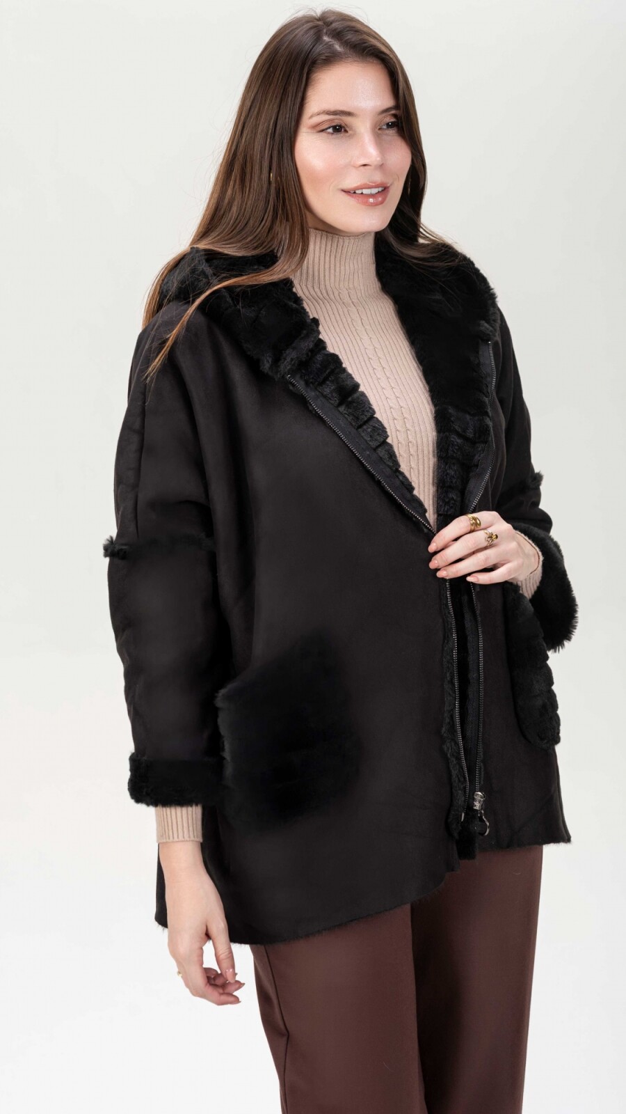 Chaqueta Suiza Negro