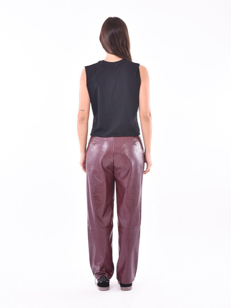 PANTALON NILO BORDEAUX (V)