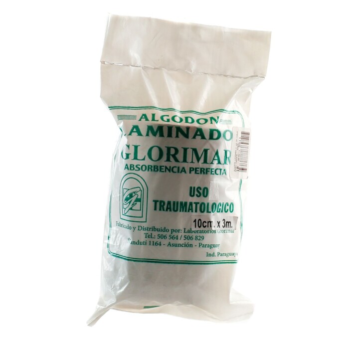 ALGODON LAMINADO X 10 CM.(SILDEMAR) PAQU única