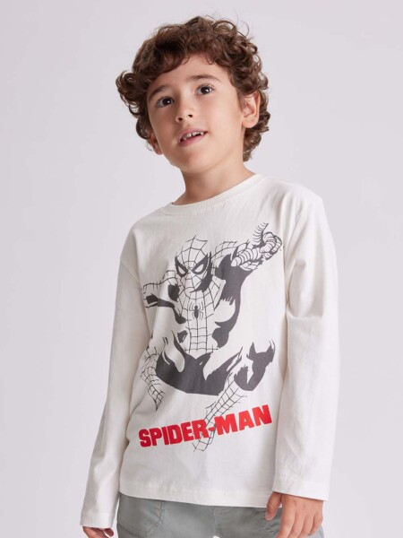 Remera estampada Blanco