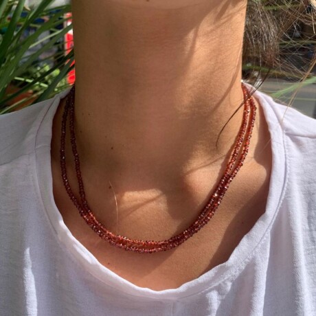 Collar Granate - Plata 925 Collar Granate - Plata 925