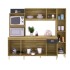 Kit Cocina Sevilha 7 Puertas Indèkes Castaño Plomo Kit Cocina Sevilha 7 Puertas Indèkes Castaño Plomo