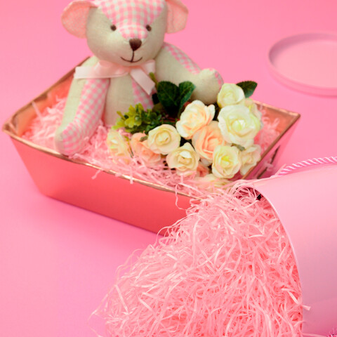 Papel Seda picado 50 g Rosa