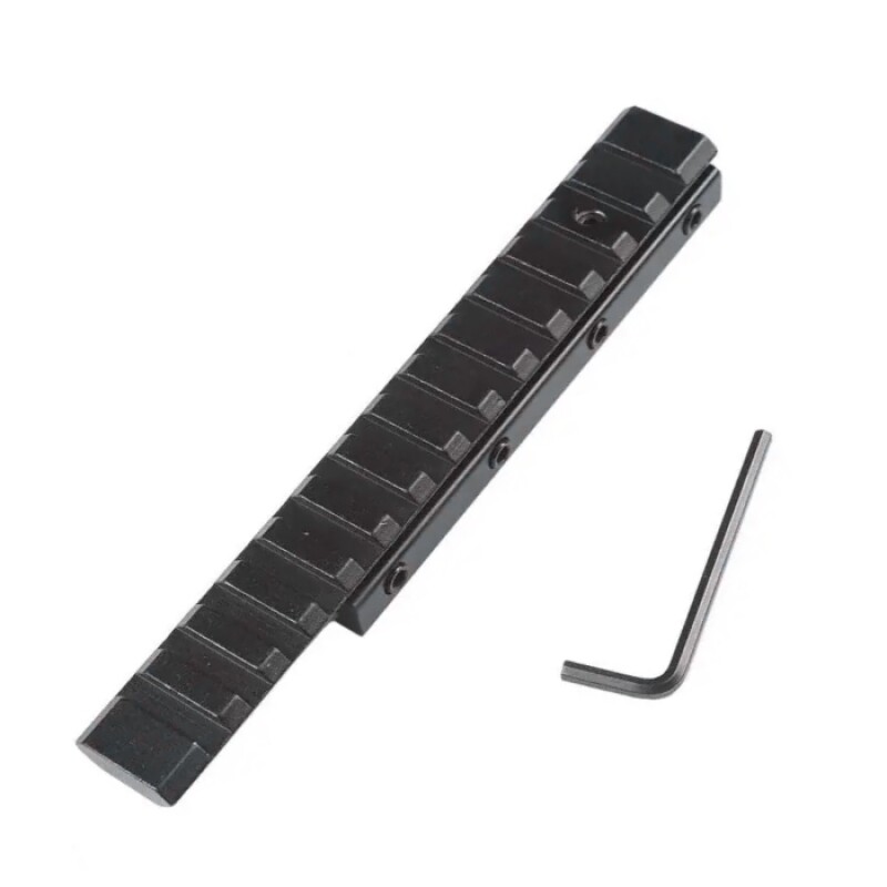 Riel Picatinny Para Mira Telescópica 11mm a 22mm Riel Picatinny Para Mira Telescópica 11mm a 22mm