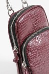 Porta celular croco bordo