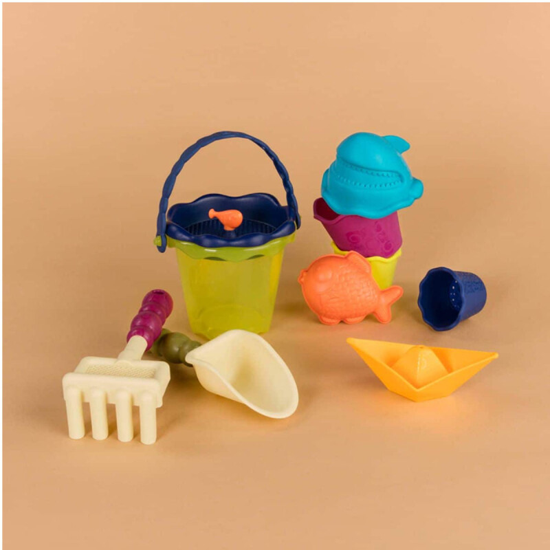 Carrito y juguetes de playa B. Toys Carrito y juguetes de playa B. Toys