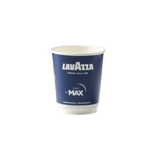 Vaso Lavazza de cartón 8 Oz c/tapa