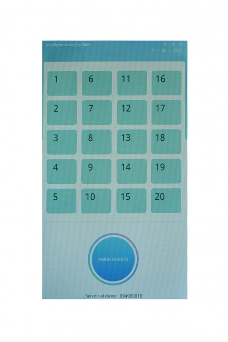 Guardabultos Electrónico 20 Puertas Guardabultos Electrónico 20 Puertas