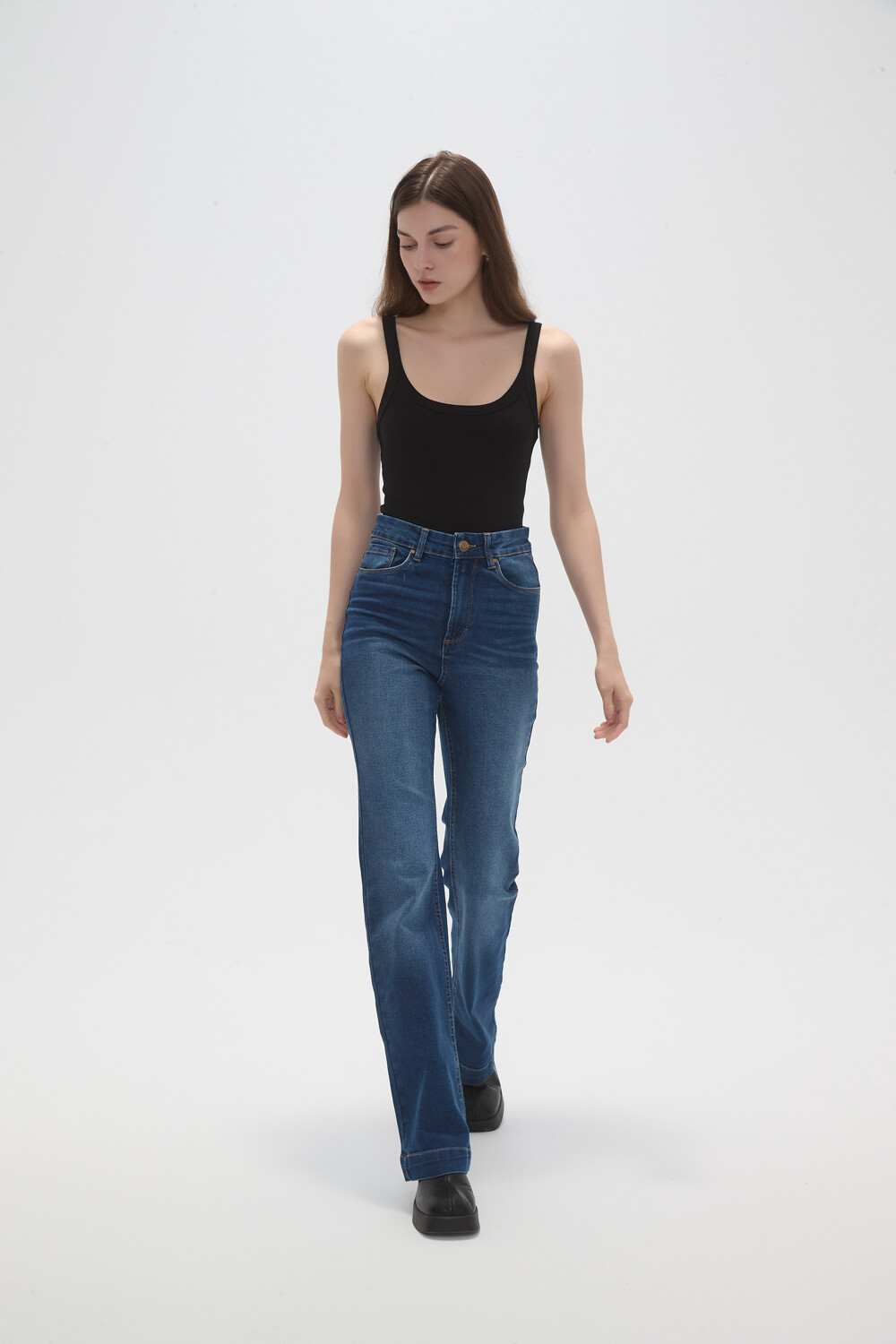Pantalon Frankie Azul Medio