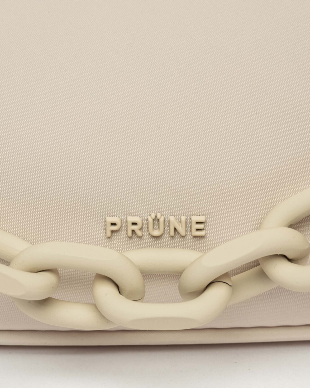 Cartera al hombro Match en nylon Natural