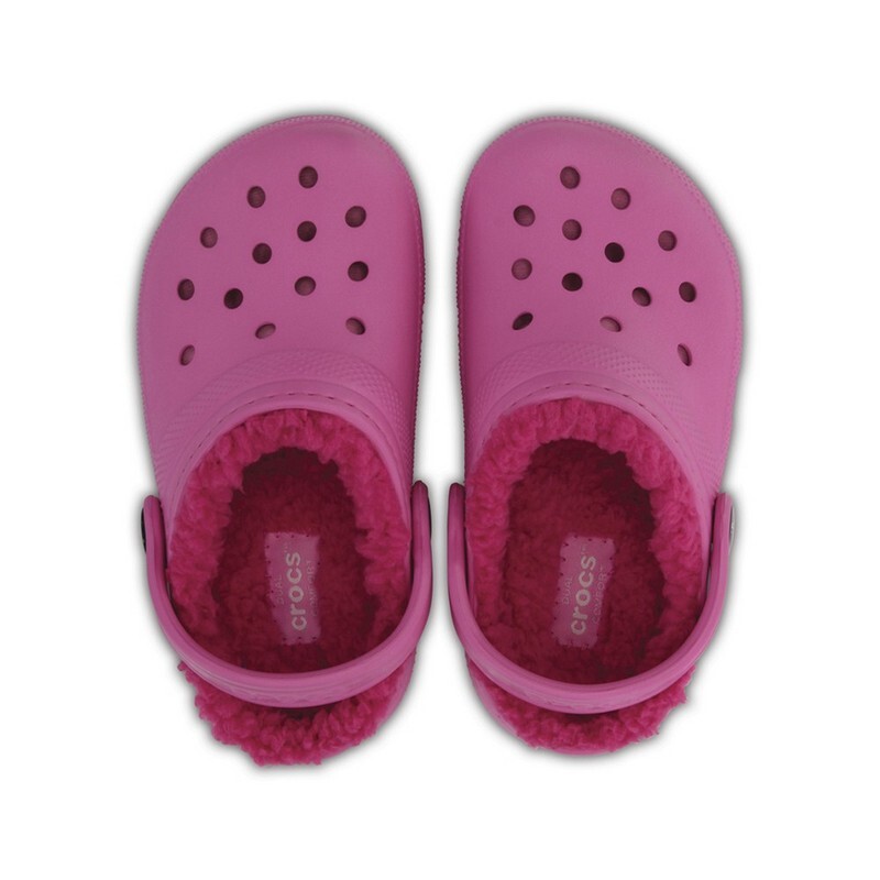 Crocs Classic Lined Pantuflas Rosa