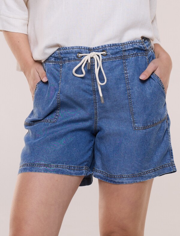 Short Lyocell Con Cordel JEAN