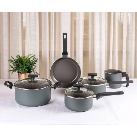 Batería de Cocina Brinox Antiadherente 5 Piezas Batería de Cocina Brinox Antiadherente 5 Piezas