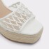 DELLEN WHITE MIX MAT SYNTHETIC WHITE
