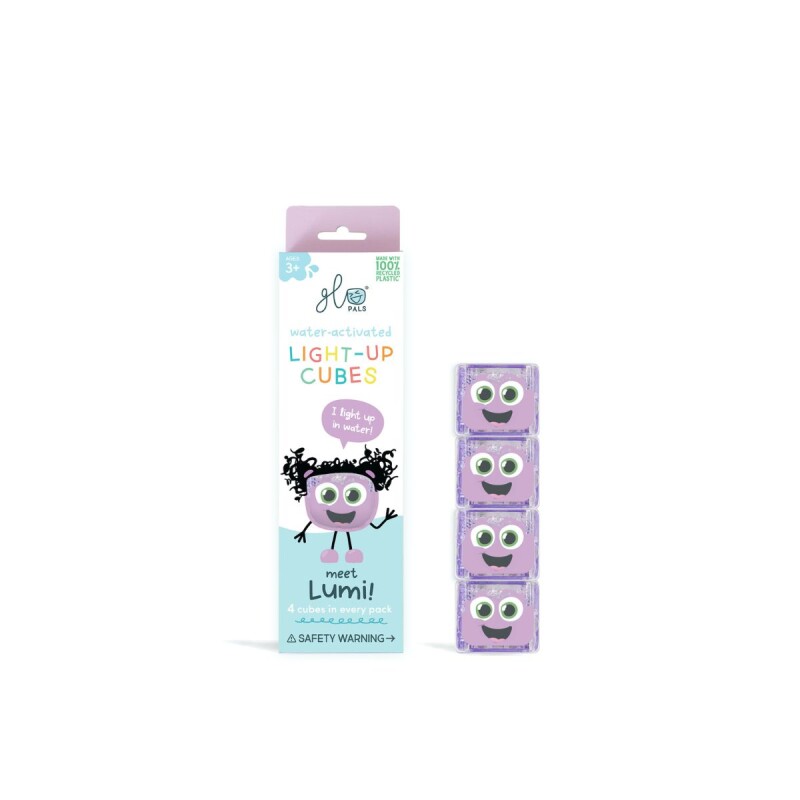 Set de 4 cubos Glo Pals Lumi