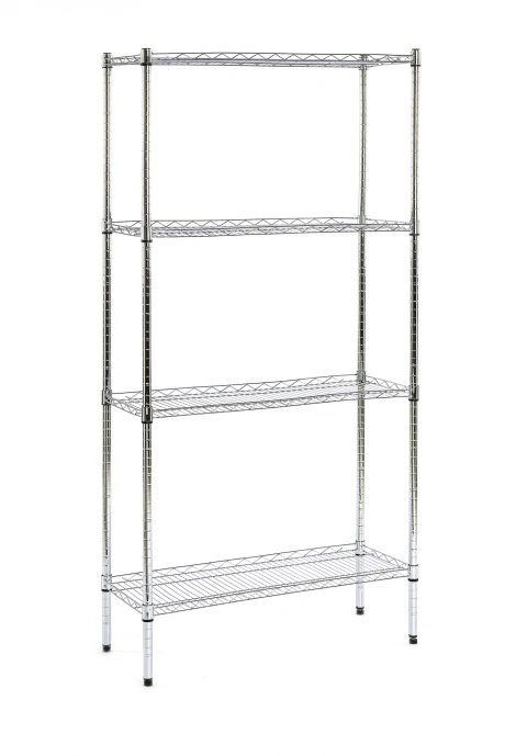 Estantería Metálica Cromada 1.80 * 0.90 * 0.35 M Estantería Metálica Cromada 1.80 * 0.90 * 0.35 M