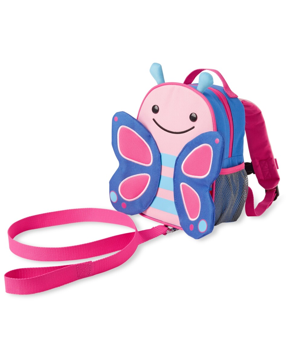 Mochila con arnés, diseño mariposa 