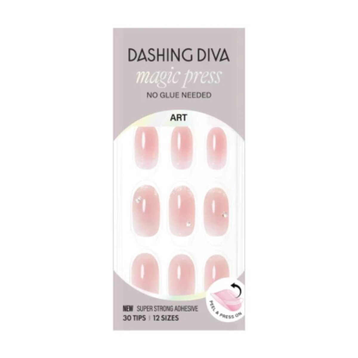 Uñas En Gel Listas (Press On) - Syrup Cheek 